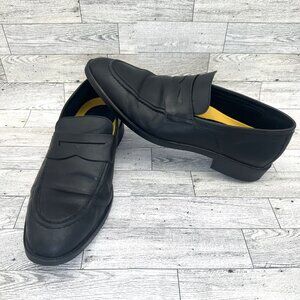 Men's Cole Haan Grand Black Leather Penny Loafer Dress Shoes C33223 Size 11.5M